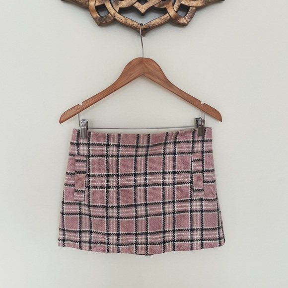 Topshop Dresses & Skirts - Topshop Plaid Mini Skirt